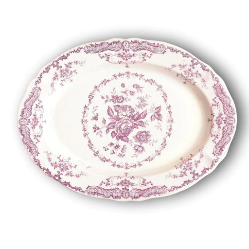 bowl oval Rose Pink 31cm (set of 2) Bitossi - -. FOODIES IN HEELS