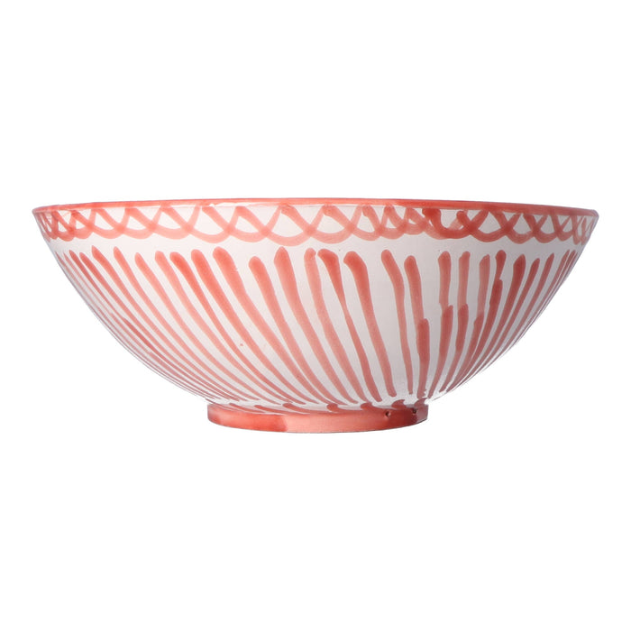 Schaal Pomegranate coral 30cm - Schalen - Lenta Living