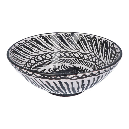 Schaal Pomegranate zwart 30cm - Schalen - Lenta Living