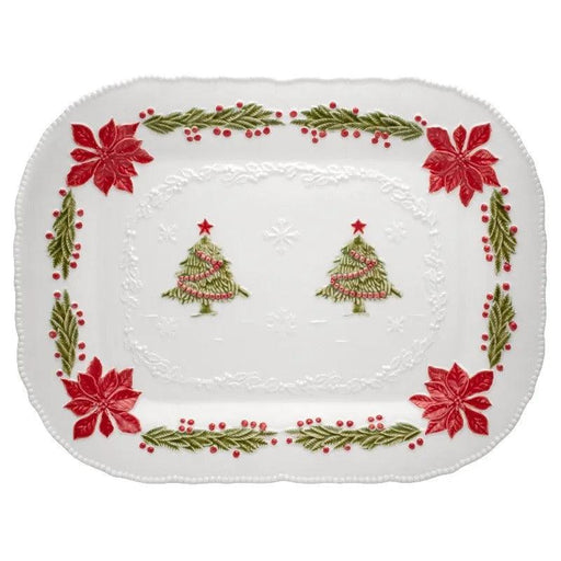 Serveerplateau kerst 47cm - Schalen - Bordallo Pinheiro