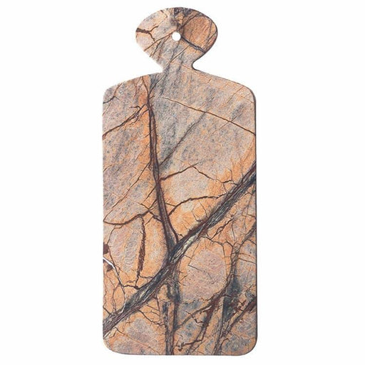 Serving tray rectangular with handle forest marble 32cm Be Home - -. FOODIES IN HEELS