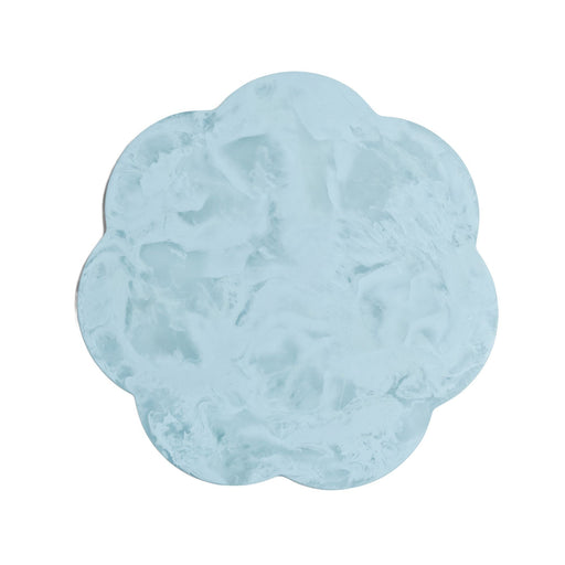 Serveerplateau Scallop Blue 33cm - Serveerplateaus - Addison Ross