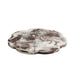 Serveerplateau Scallop Chocolate 33cm - Serveerplateaus - Addison Ross