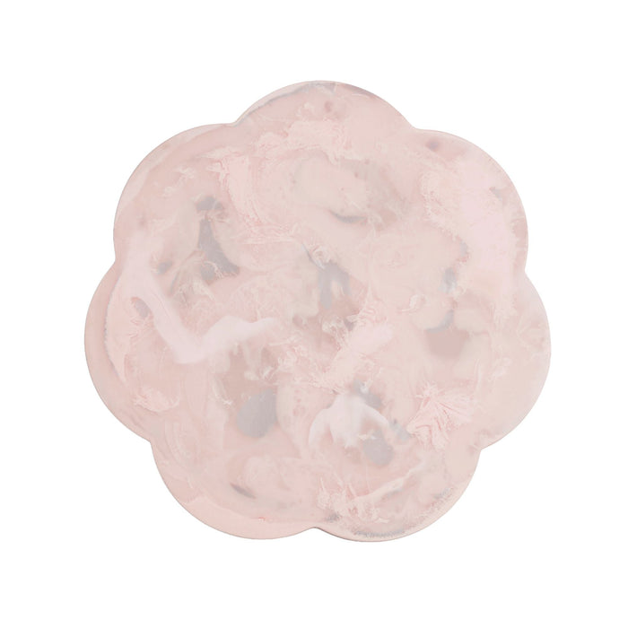 Serveerplateau Scallop Pink 33cm - Serveerplateaus - Addison Ross