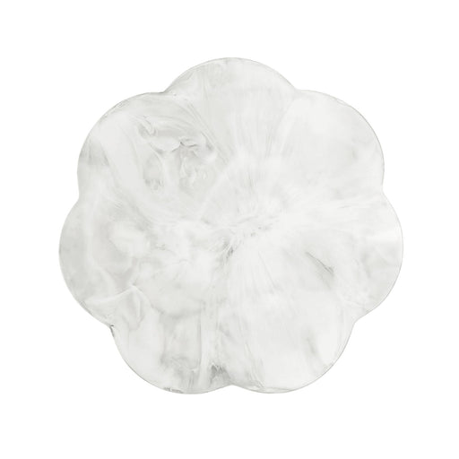 Serveerplateau Scallop White 33cm - Serveerplateaus - Addison Ross