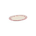 Serveerschaal 25,5x18cm ovaal burgundy Cyril - Schalen - SP Collection
