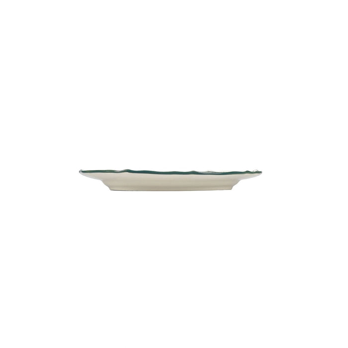 Serveerschaal 25,5x18cm ovaal green Cyril - Schalen - SP Collection