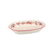 Serveerschaal 31,5x21xH5,5cm ovaal burgundy Cyril - Schalen - SP Collection