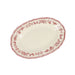 Serveerschaal 32,5x22,5cm ovaal burgundy Cyril - Schalen - SP Collection