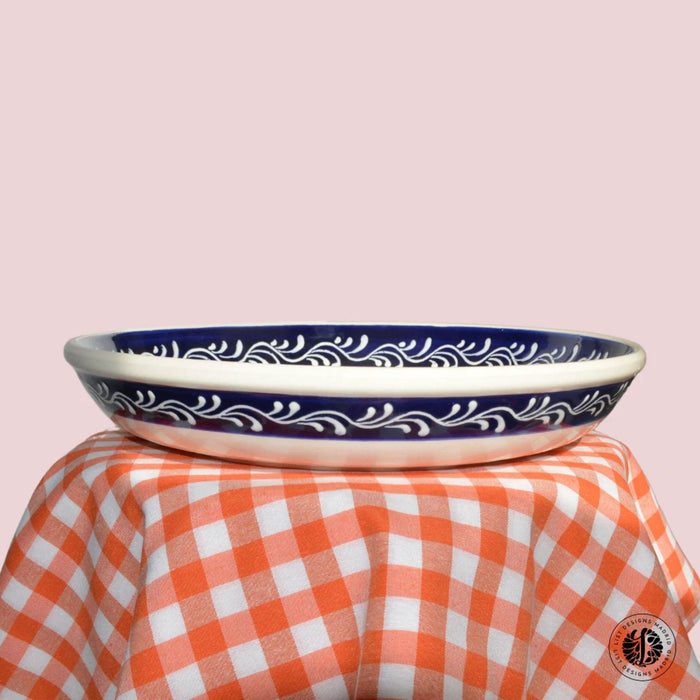 Serveerschaal Flor Azul 37,5cm - Schalen - LIST - designs