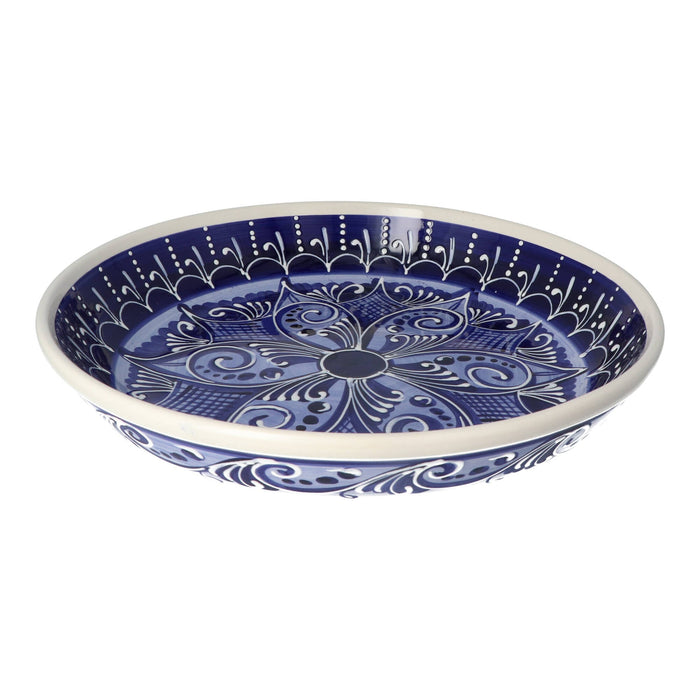 Serveerschaal Flor Cobalto 37,5cm - Schalen - LIST - designs
