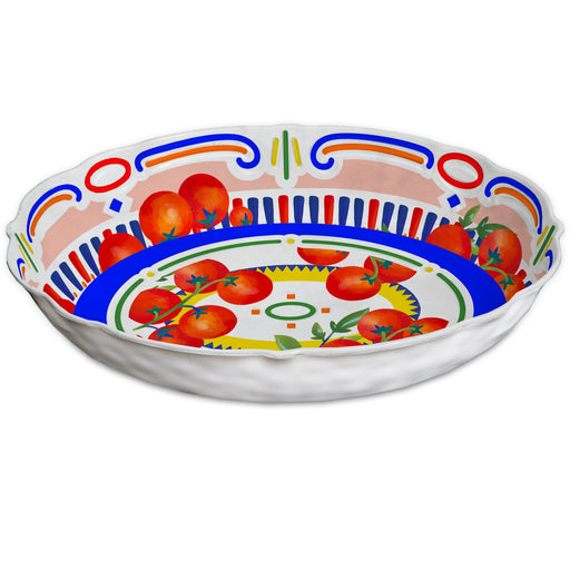 Serveerschaal ovaal Dolce Vita 33x23cm - gemaakt van melamine - Schalen - Baci Milano