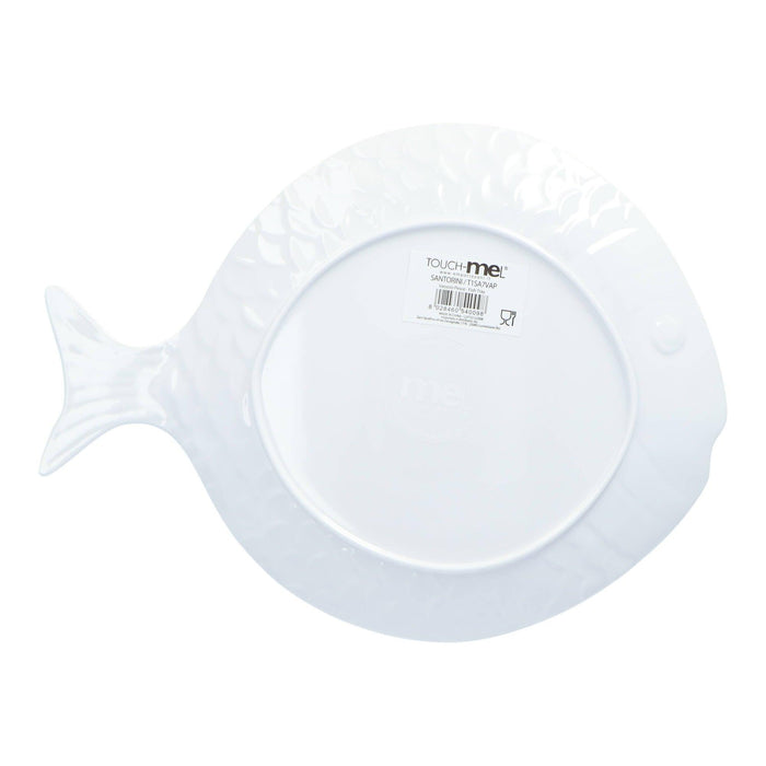 Serveerschaal vis Santorini 30cm - gemaakt van melamine - Schalen - Touch - Mel