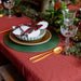 Servet Bourdon Canvas Mimi - Blanc & Bourdon Noir (set van 6) - Servetten - Maison de Vacances