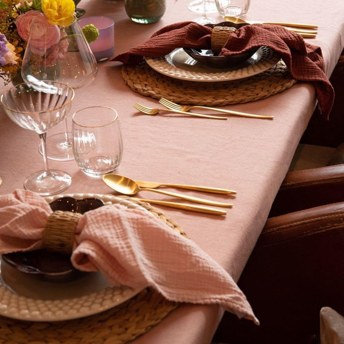 Servet Delicate Pink 40x40cm (set van 2) - Servetten - Les Pensionnaires