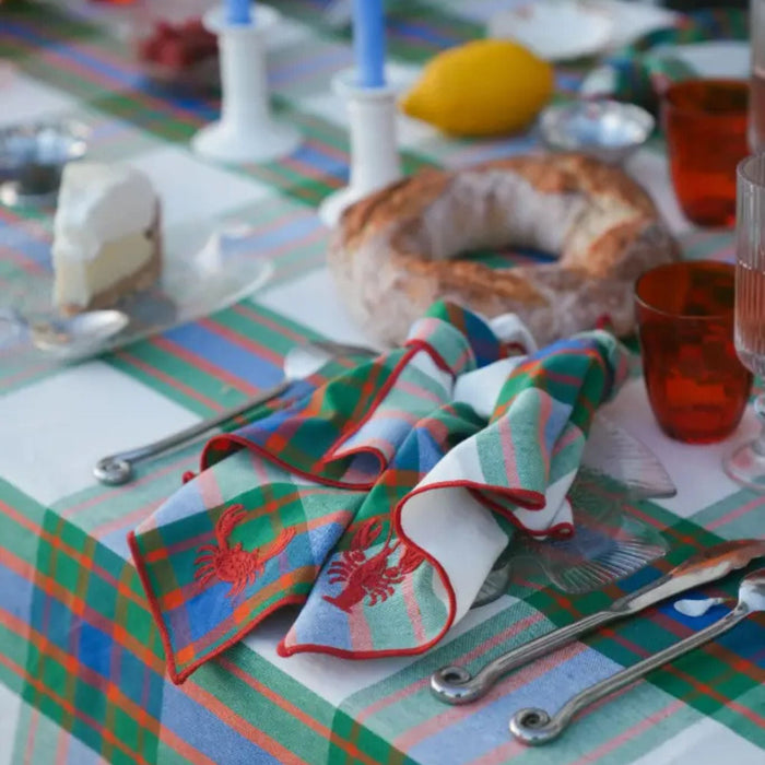 Servet Octave Green 40cm (set van 2) - Servetten - Maison Dinette