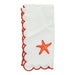 Servet Starfish Orange Bole 45x45cm - Servetten - Mariaida Home
