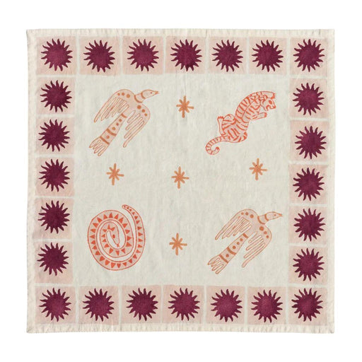 Servet The Pink Wildlife 40x40cm - Servetten - Casa Juna