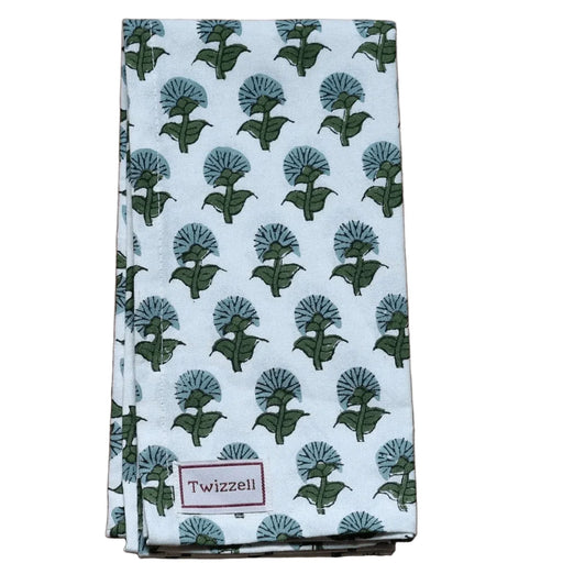 Servetten Mini Azure 45x45cm (set van 4) - Servetten - Twizzell