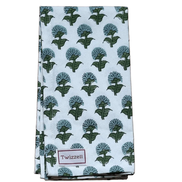 Servetten Mini Azure 45x45cm (set van 4) - Servetten - Twizzell