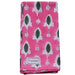 Servetten Pink and Green Leaf 45x45cm (set van 4) - Servetten - Twizzell