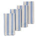 Servetten Rimini Ocean Blue 45x45cm (set van 4) - Servetten - Bungalow