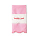 Servetten scallop roze 40x40cm (set van 2) - Servetten - Kulu Club
