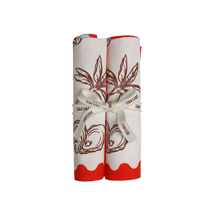 Servetten Seaside 50x50cm (set van 2) - Servetten - Sam Sam
