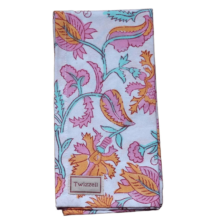 Servetten Sherbert Thistle 45x45cm (set van 4) - Servetten - Twizzell