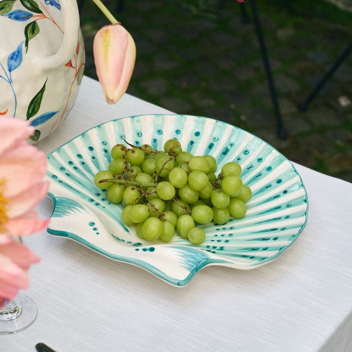 Shell Verde serveerplateau 32x33x5cm - Schalen - Anna + Nina