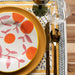Sinaasappel bord 22cm (set van 4) &Klevering - FOODIES IN HEELS