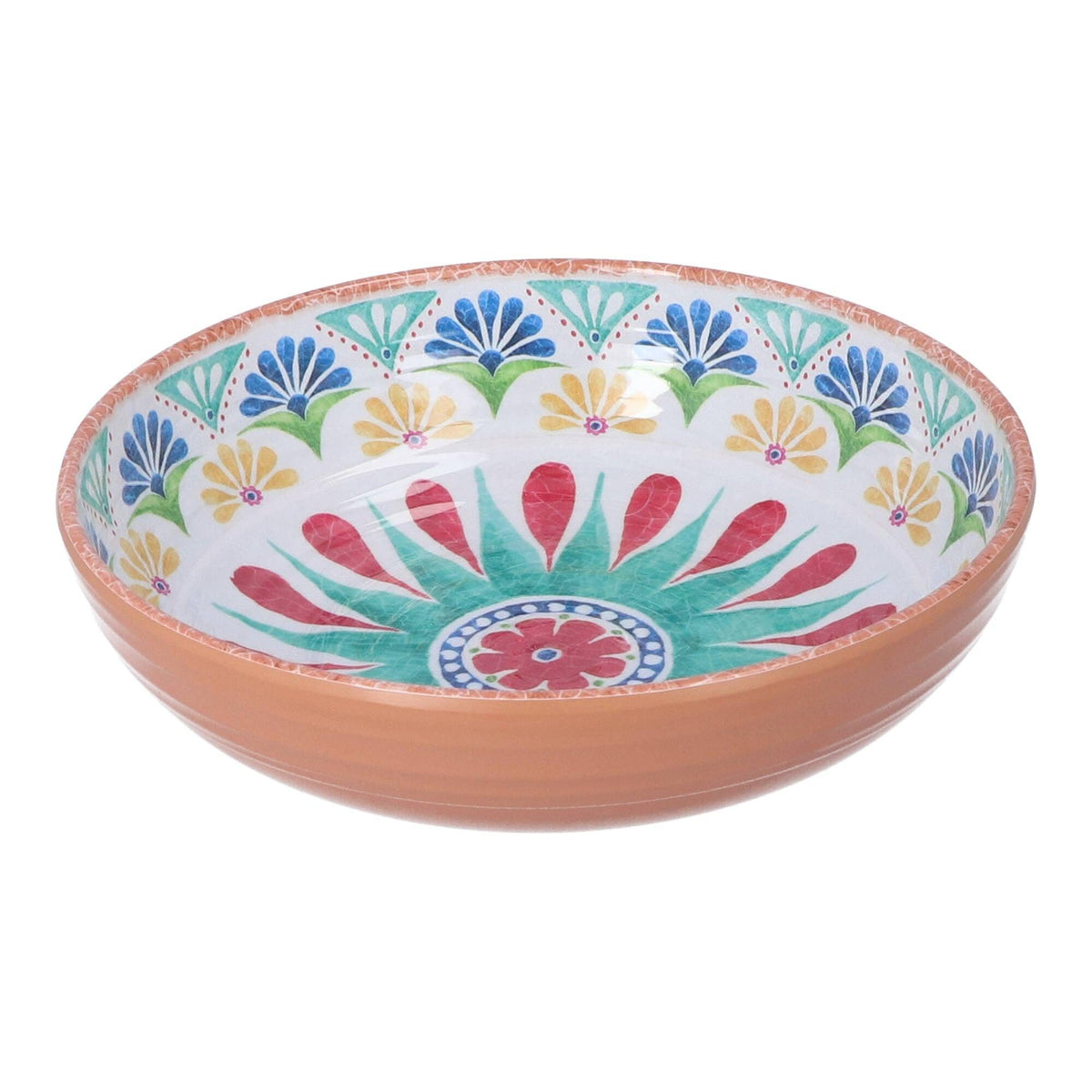 HENXFEN LEAD Porcelain Soup Plates, 700 ml, Soup Bowls, Pasta Plates, Set of 6, Colourful Salad Plates for Pasta, Soups, Salad, Fruit, Bohemian Style HENXFEN LEAD Porcelain Soup Plates, 700 ml, Soup Bowls, Pasta Plates, Set of 6, Colourful Salad Plates for Pasta, Soups, Salad, Fruit, Bohemian Style