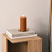 Stolpkaars 10cm Raw Toffee LED - Kaarsen - Ester & Erik
