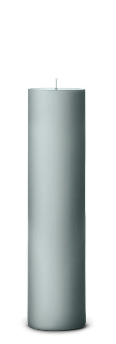 Stolpkaars H 25cm D 6cm grey, light Ester & Erik - FOODIES IN HEELS