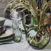 Swirl Karaf 2L olijfgroen - Karaffen glas - Anna von Lipa
