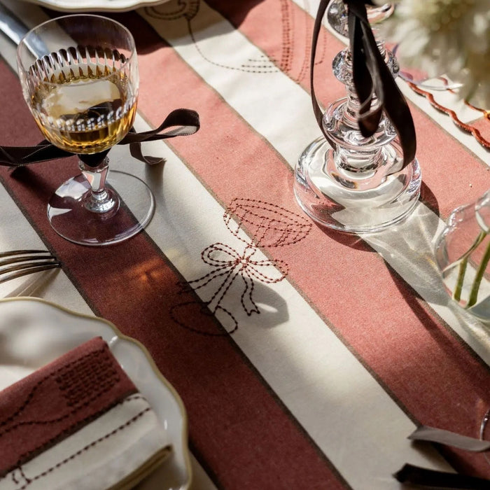 Tafelkleed Auguste Rust 170x170cm - Tafelkleden - Maison Dinette