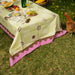 Tafelkleed Checkered Olive 140x300cm - Tafelkleden - Sam Sam