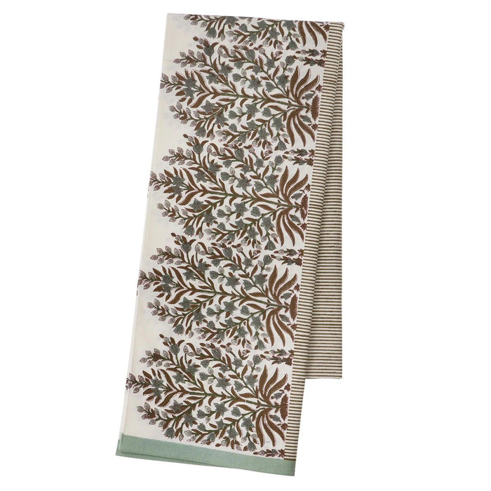 Tafelkleed Jasmine Sage 150x250cm Bungalow - FOODIES IN HEELS