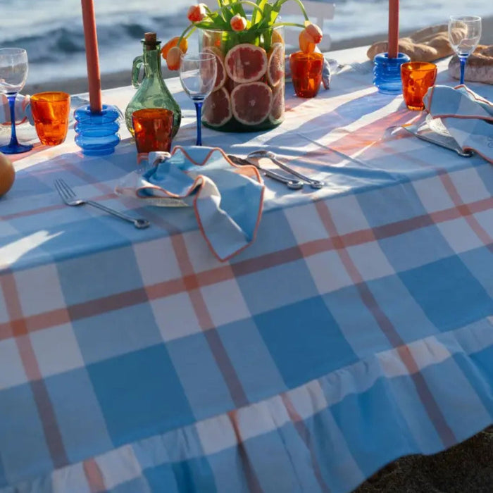 Tafelkleed Jules Azur 170x300cm - Tafelkleden - Maison Dinette