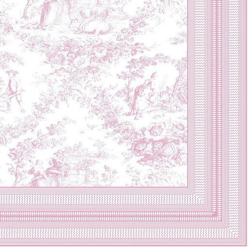 Tafelkleed katoen roze 160x300cm La Cuca - FOODIES IN HEELS
