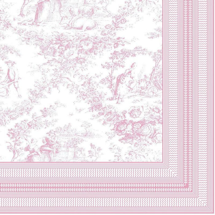 Tafelkleed katoen roze 160x300cm La Cuca - FOODIES IN HEELS
