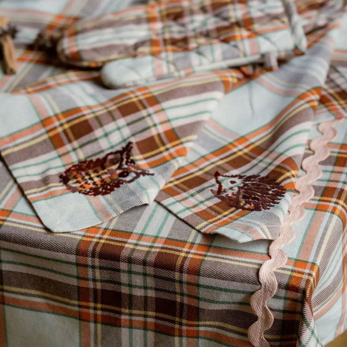 Tafelkleed Lucien Brown 170x360cm - Tafelkleden - Maison Dinette