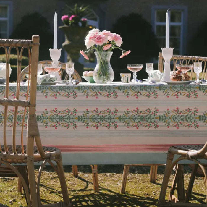 Tafelkleed Madeleine Sky 170x360cm - Tafelkleden - Maison Dinette