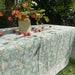 Tafelkleed Olive & Turquoise Floral 170x300cm - Tafelkleden - Twizzell
