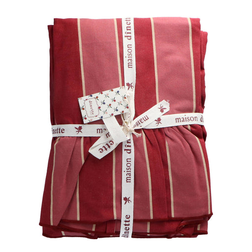 Tafelkleed Oscar Burgundy 170x300cm - Tafelkleden - Maison Dinette