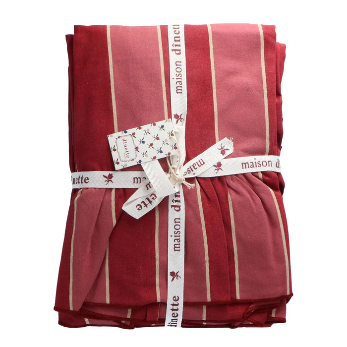 Tafelkleed Oscar Burgundy 170x300cm - Tafelkleden - Maison Dinette
