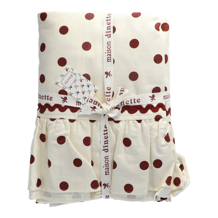 Tafelkleed Paulette Brown 170x170cm - Tafelkleden - Maison Dinette