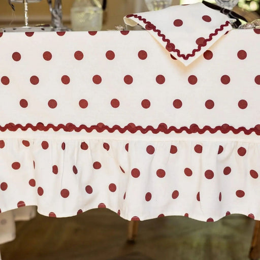 Tafelkleed Paulette Brown 170x360cm - Tafelkleden - Maison Dinette