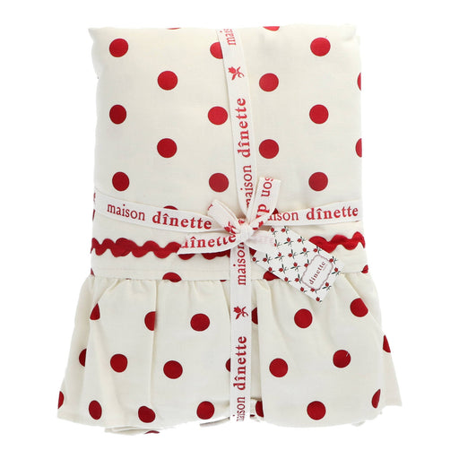 Tafelkleed Paulette Red 170x360cm - Tafelkleden - Maison Dinette