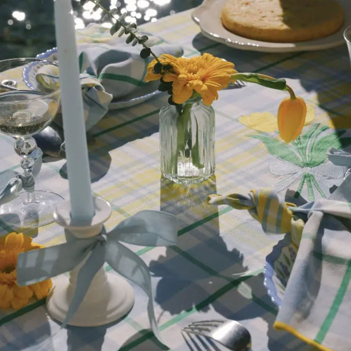 Tafelkleed Perette Sky 170x360cm - Tafelkleden - Maison Dinette